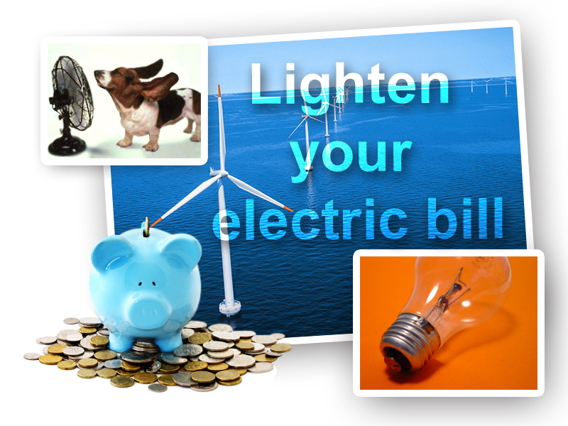 Lighten your electric bill